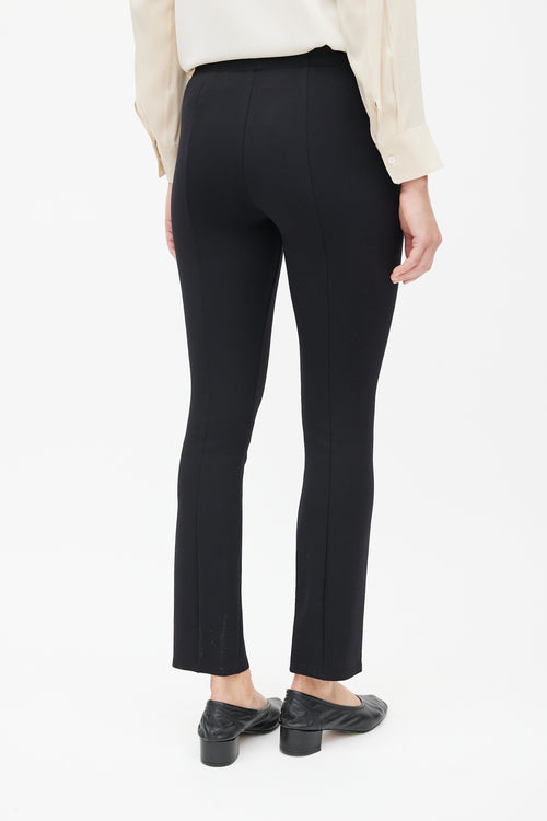 The Row Black Slit Legging