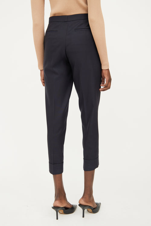 Black Cuffed Trouser The Row