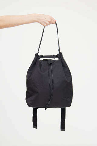 The Row Black Nylon 11 Backpack