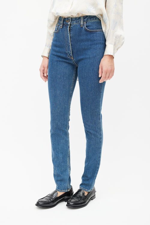 The Row Blue Skinny Denim Jeans