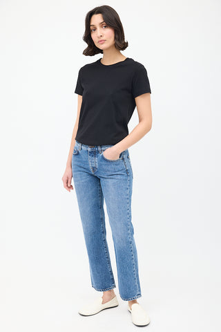 The Row Light Wash Goldin Jeans