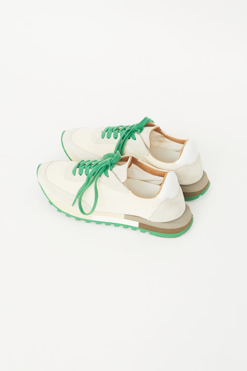 Cream 
Green Owen Sneaker