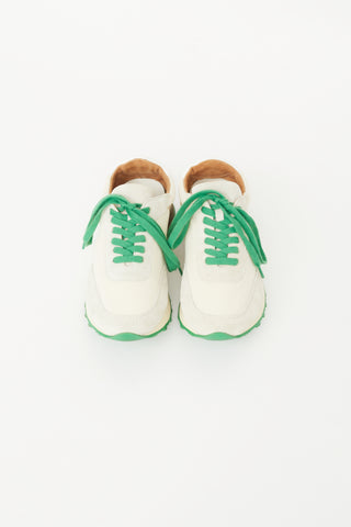 Cream 
Green Owen Sneaker