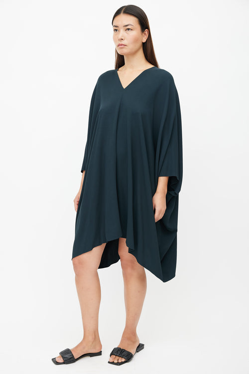 The Row Dark Green Iona Caftan