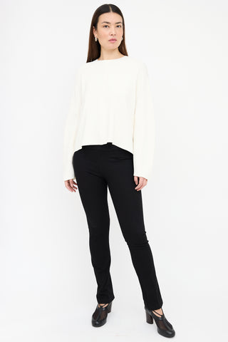 The Row Drop Shoulder Blouse