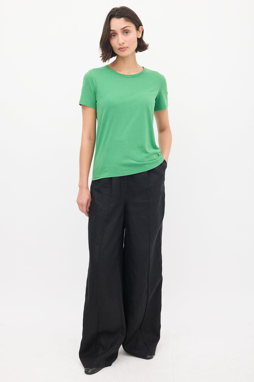 The Row Green Cotton Tori T-Shirt