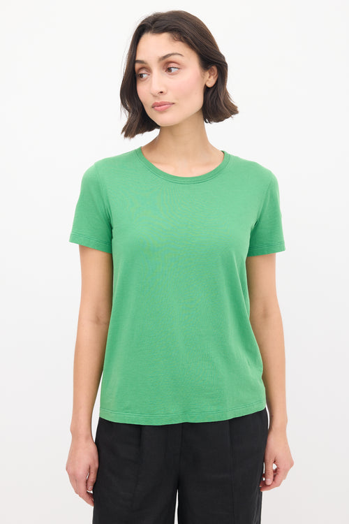 The Row Green Cotton Tori T-Shirt