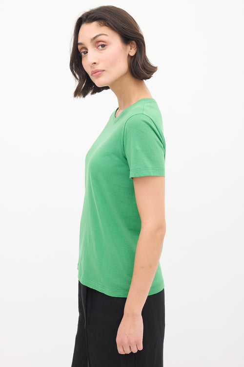 The Row Green Cotton Tori T-Shirt