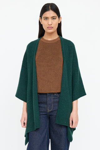 The Row Knit Cape Sweater