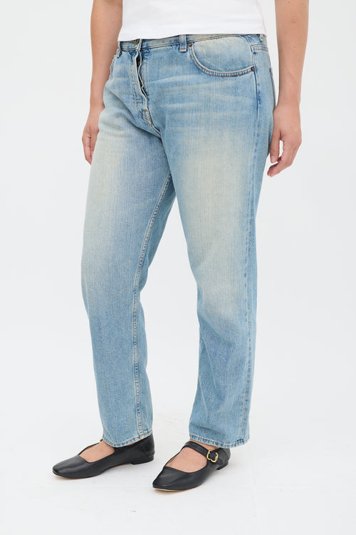 The Row Sand Wash Taper Leg Jeans