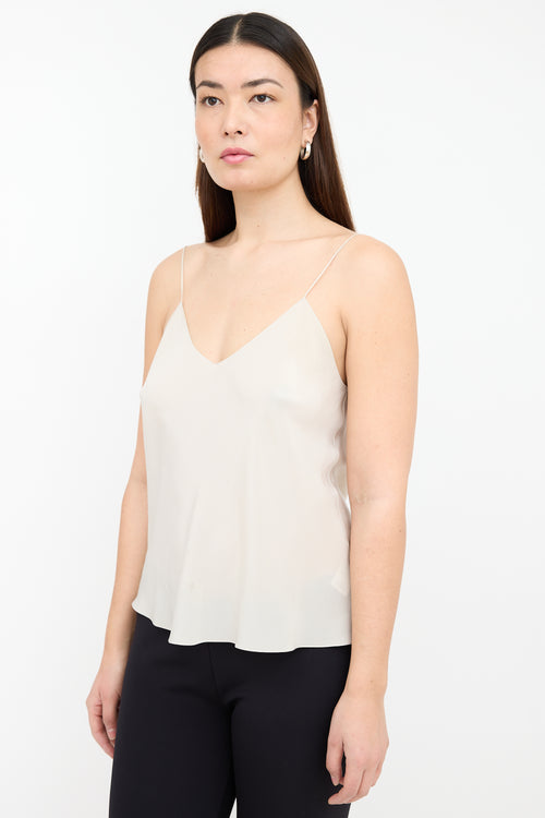 The Row Silk Camisole Top