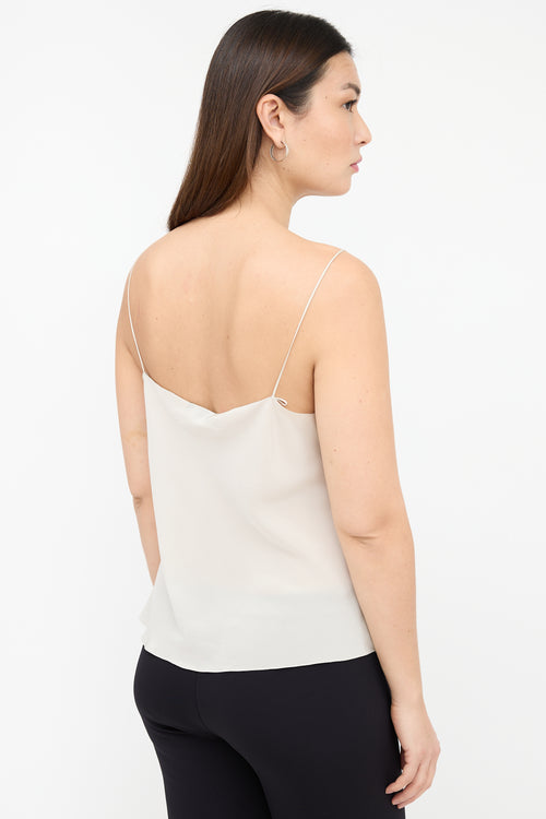 The Row Silk Camisole Top