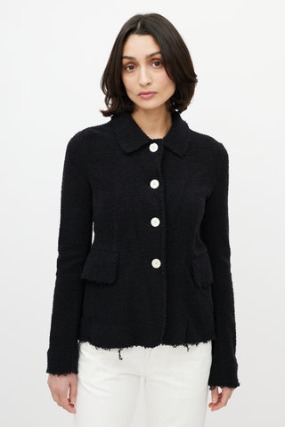 The Row Black Boucle Annica Jacket