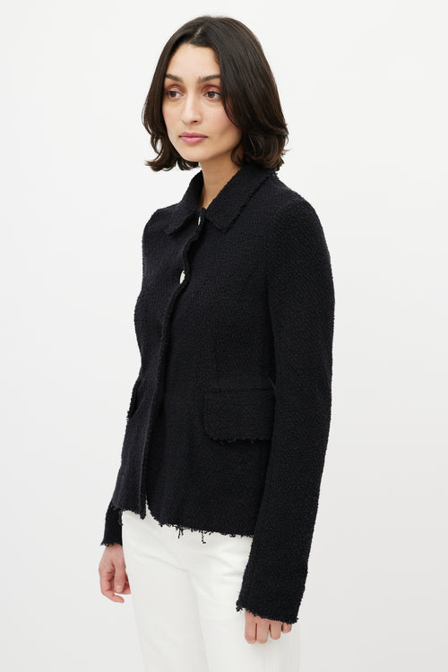 The Row Black Boucle Annica Jacket