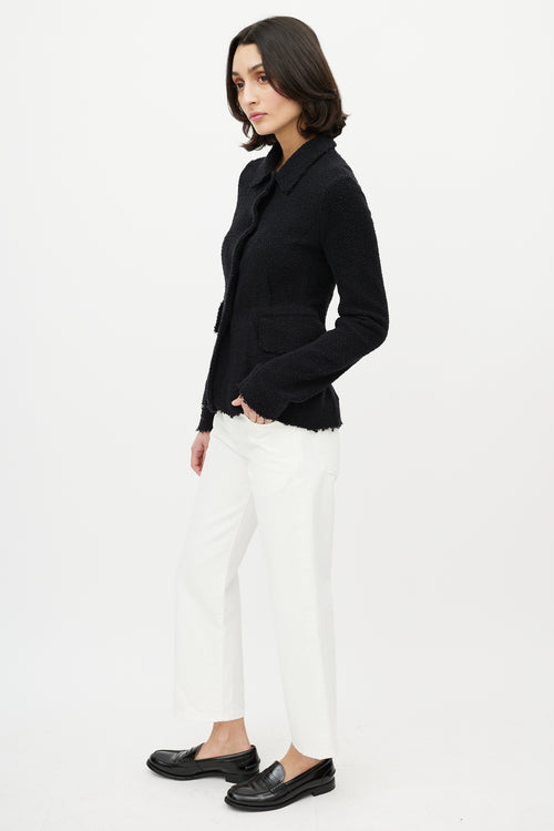 The Row Black Boucle Annica Jacket