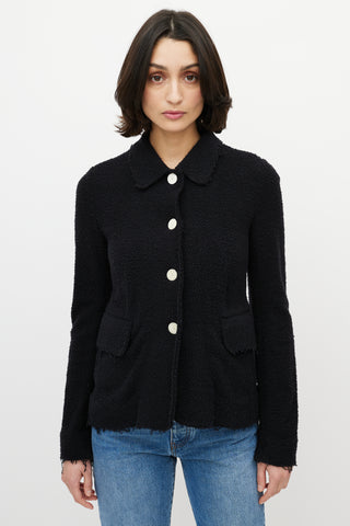 The Row Black Boucle Annica Jacket