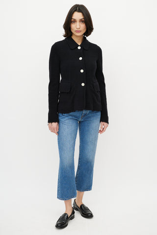 The Row Black Boucle Annica Jacket