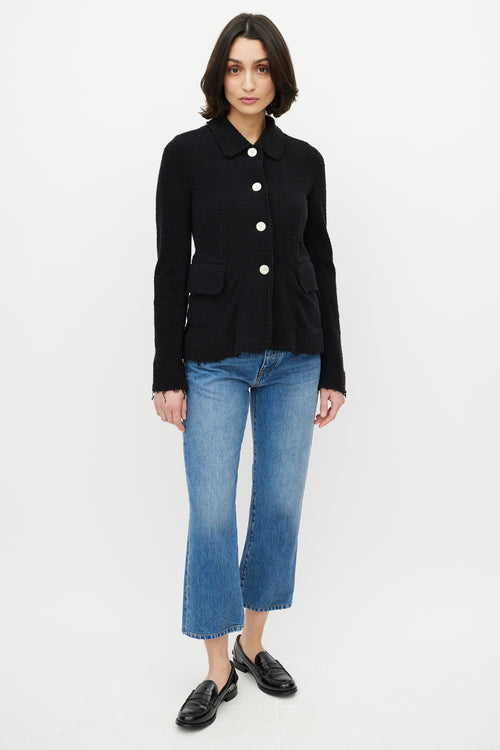 The Row Black Boucle Annica Jacket