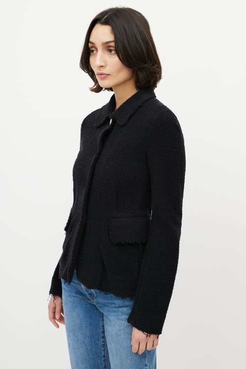 The Row Black Boucle Annica Jacket