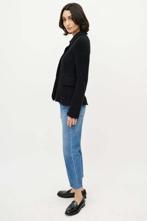 The Row Black Boucle Annica Jacket