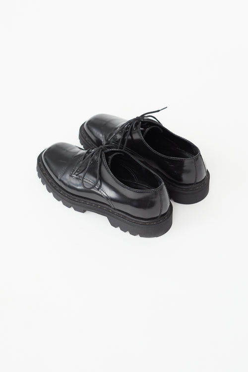 The Row Black Patent Ranger Derby