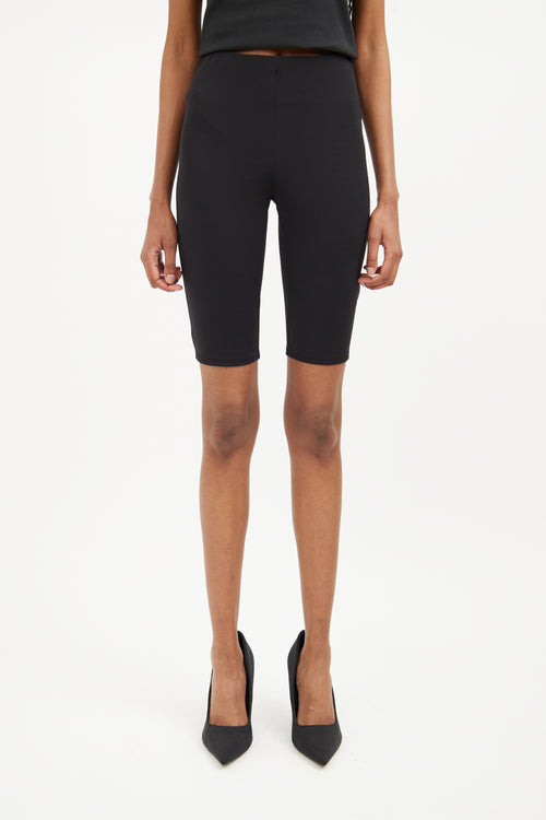 The Row Black Bike Shorts