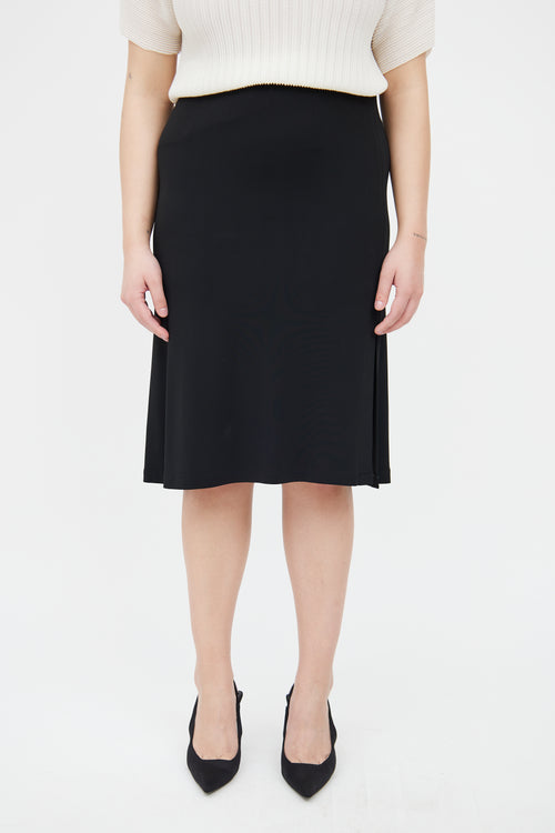 Black Midlength Skirt The Row