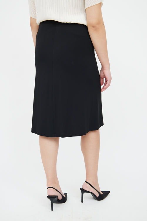 Black Midlength Skirt The Row