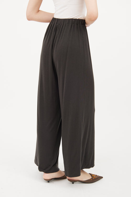 Grey Wideleg Pant