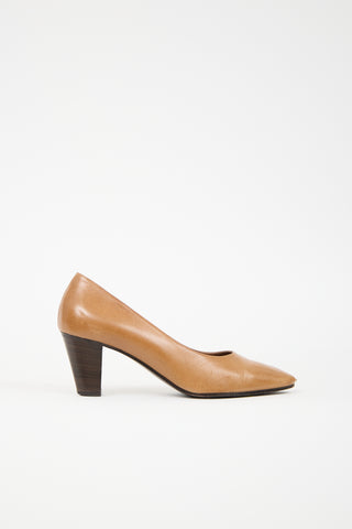 The Row Leather Charlotte Pump