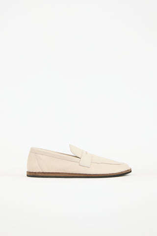 The Row Leather Cary Loafer