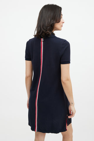 Thom Browne Navy Polo Dress