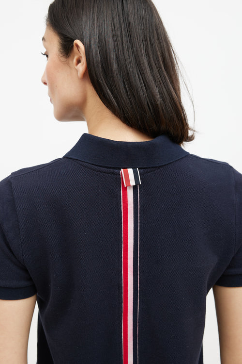 Thom Browne Navy Polo Dress