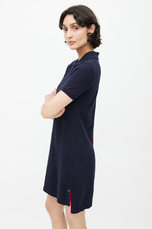 Thom Browne Navy Polo Dress