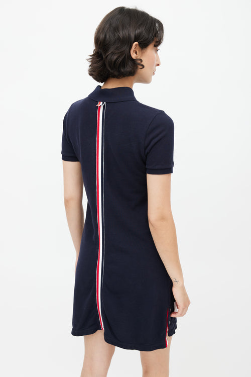 Thom Browne Navy Polo Dress