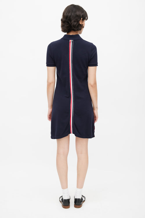 Thom Browne Navy Polo Dress