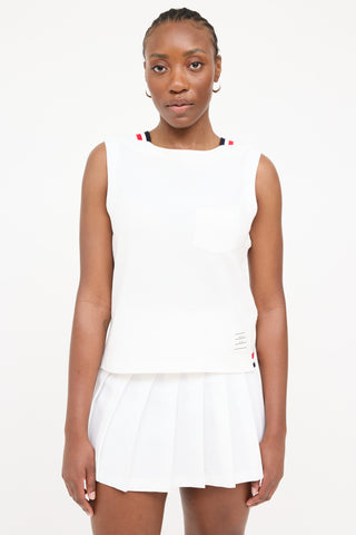 Thom Browne Jersey Shell Tank