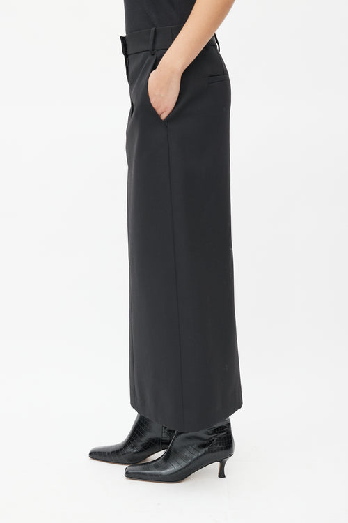 Tibi Black Pencil Skirt