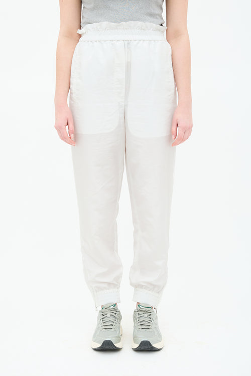 Tibi Nylon Paper Bag Felix Jogger