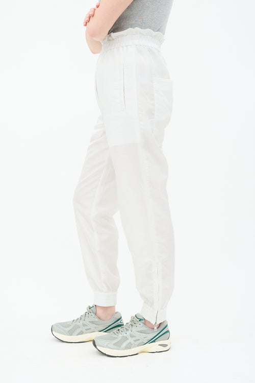 Tibi Nylon Paper Bag Felix Jogger