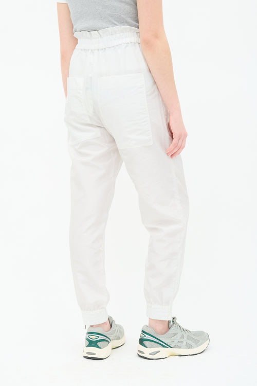 Tibi Nylon Paper Bag Felix Jogger