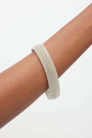 Tiffany 
Co. Silver Somerset Mesh Bracelet