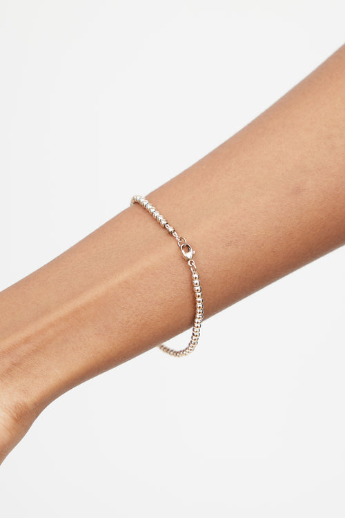 Tiffany 
Co. Sterling Silver Heart Lock Bracelet