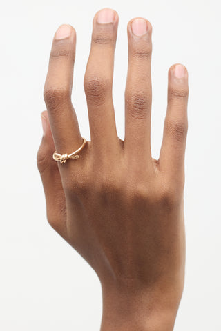 Tiffany 
Co. Yellow Gold Knot Ring