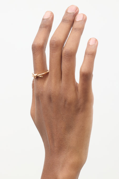 Tiffany 
Co. Yellow Gold Knot Ring