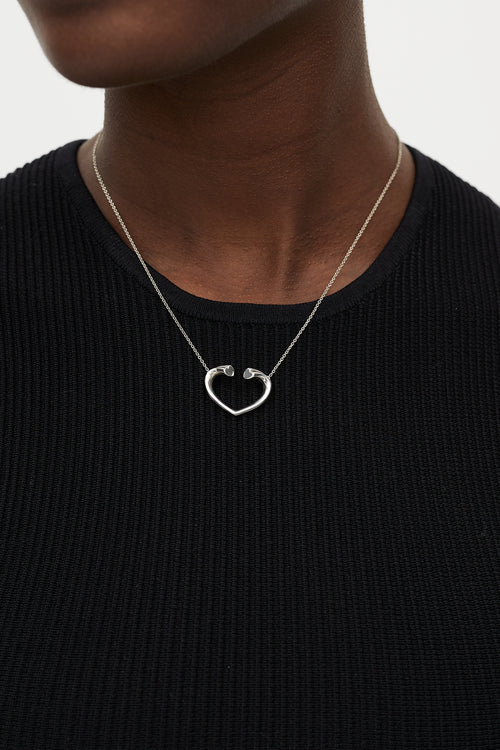 Tiffany 
Co. x Paloma Picasso Tenderness Heart Necklace