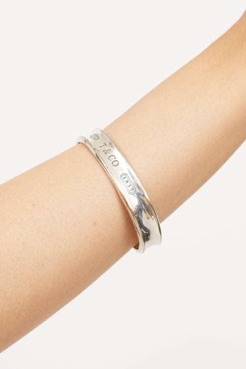 Sterling Silver 1837 Cuff Bracelet