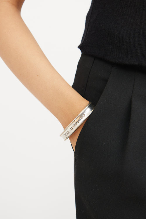 Sterling Silver 1837 Cuff Bracelet