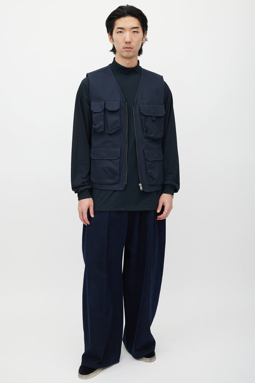 Tilley Navy Cargo Vest