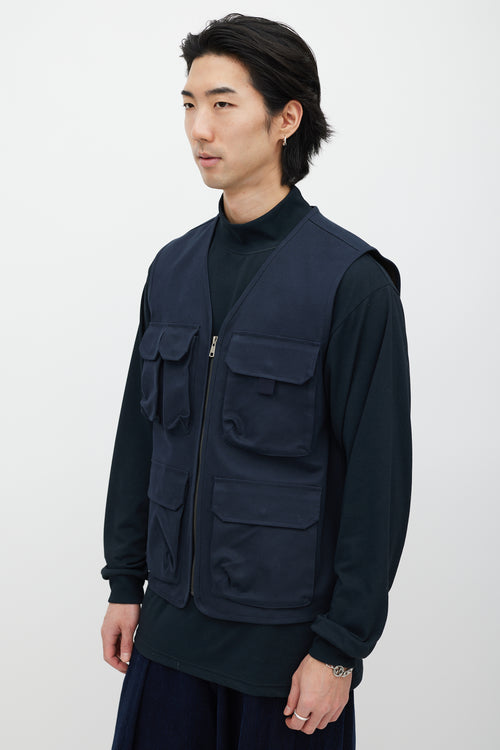 Tilley Navy Cargo Vest